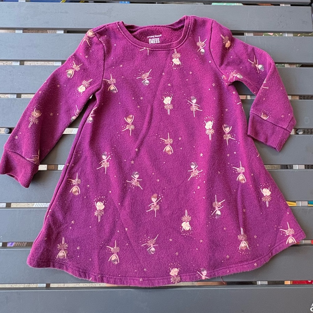 Jumping beans ballerina girls dress